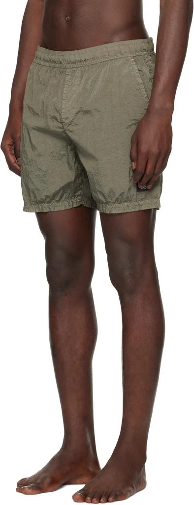 Stone Island Green B100004 Nylon Metal Swim Shorts 4