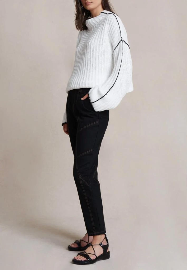 BEC + BRIDGE Alice Knit Jumper In Ivory 2