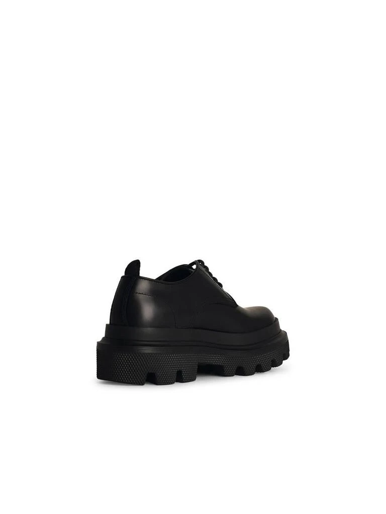 Dolce & Gabbana Dolce & Gabbana Scarpa 'Derby' In Matt Black Leather 3