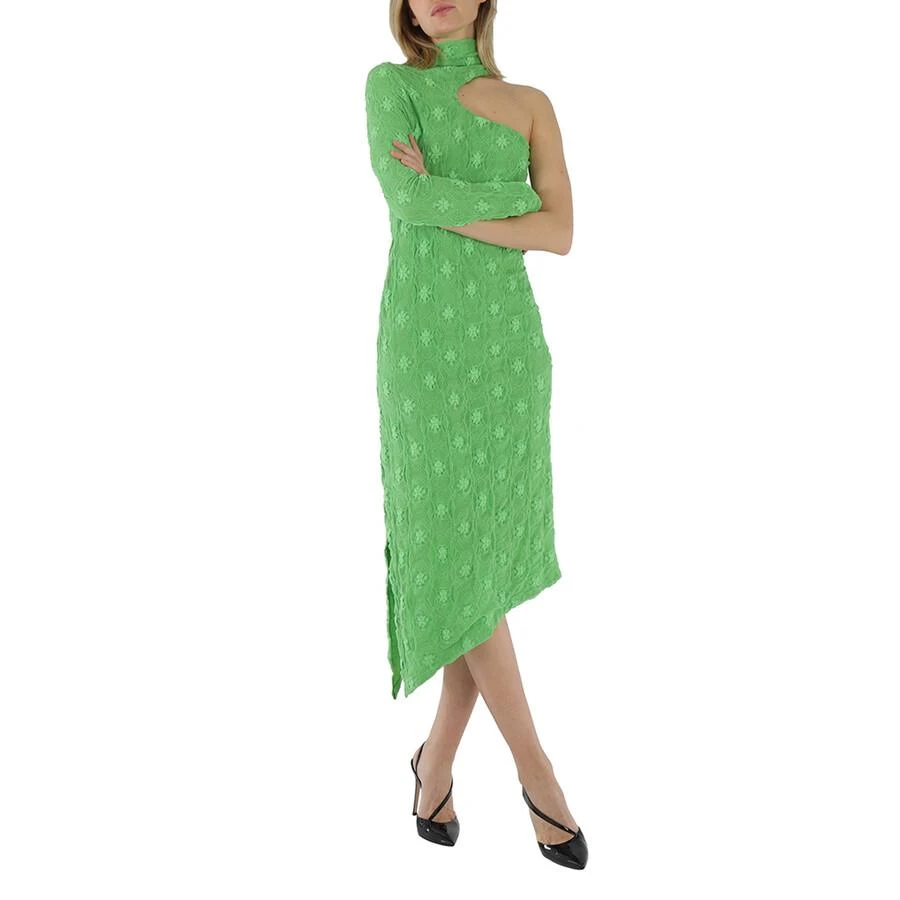 Rejina Pyo Ladies Green Kiki Lace Asymmetric Midi Dress 3