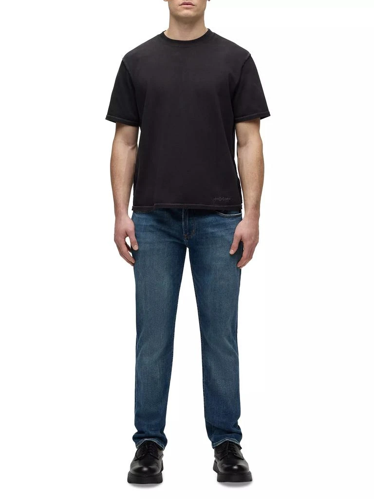 Hudson Byron Stretch Straight-Leg Jeans 2