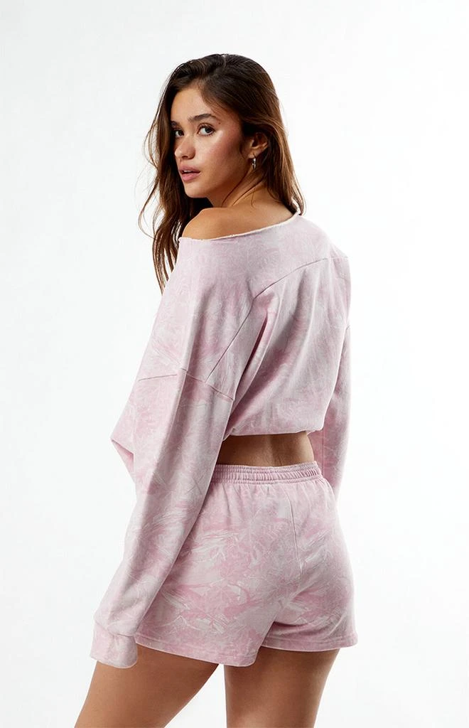 PacSun Tree Camo Fleece Shorts 4