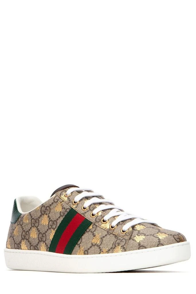Gucci Gucci Ace GG Supreme Lace-Up Sneakers 2