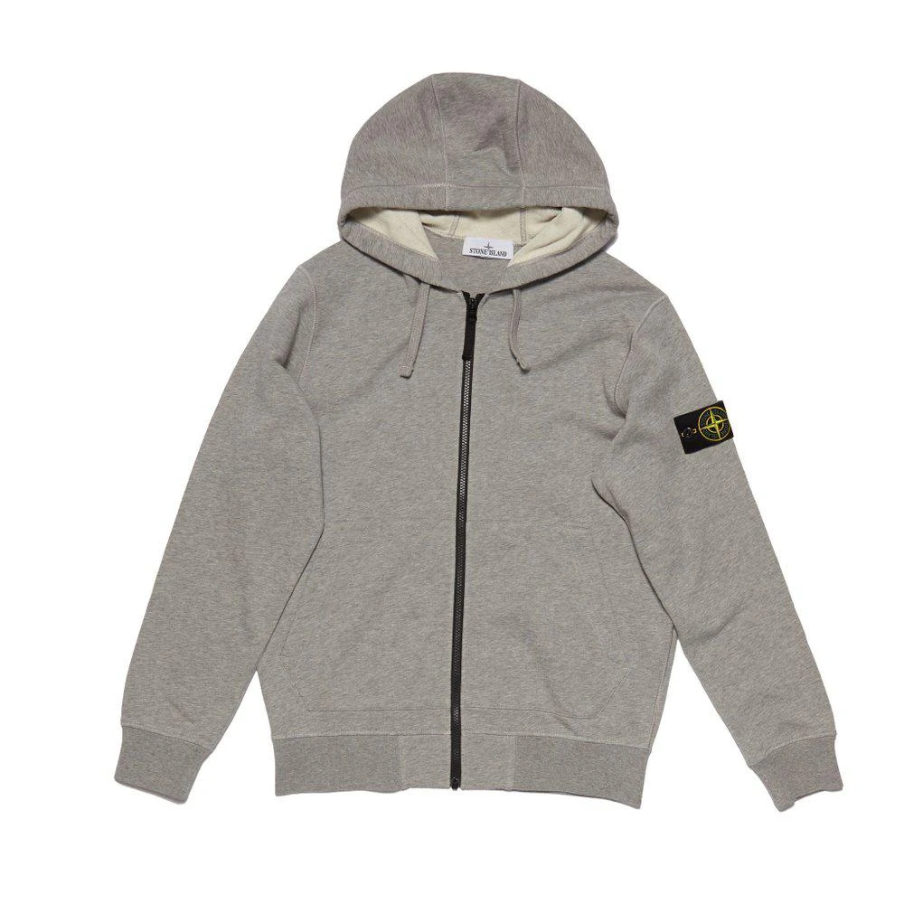 Stone Island Stone Island Zip-Up Drawstring Hoodie 1