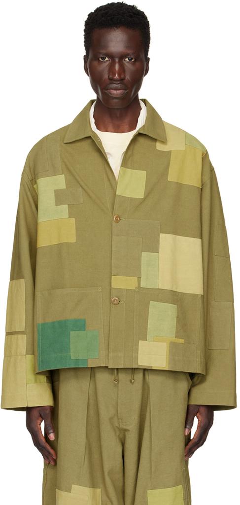Story mfg. Khaki Short On Time Jacket