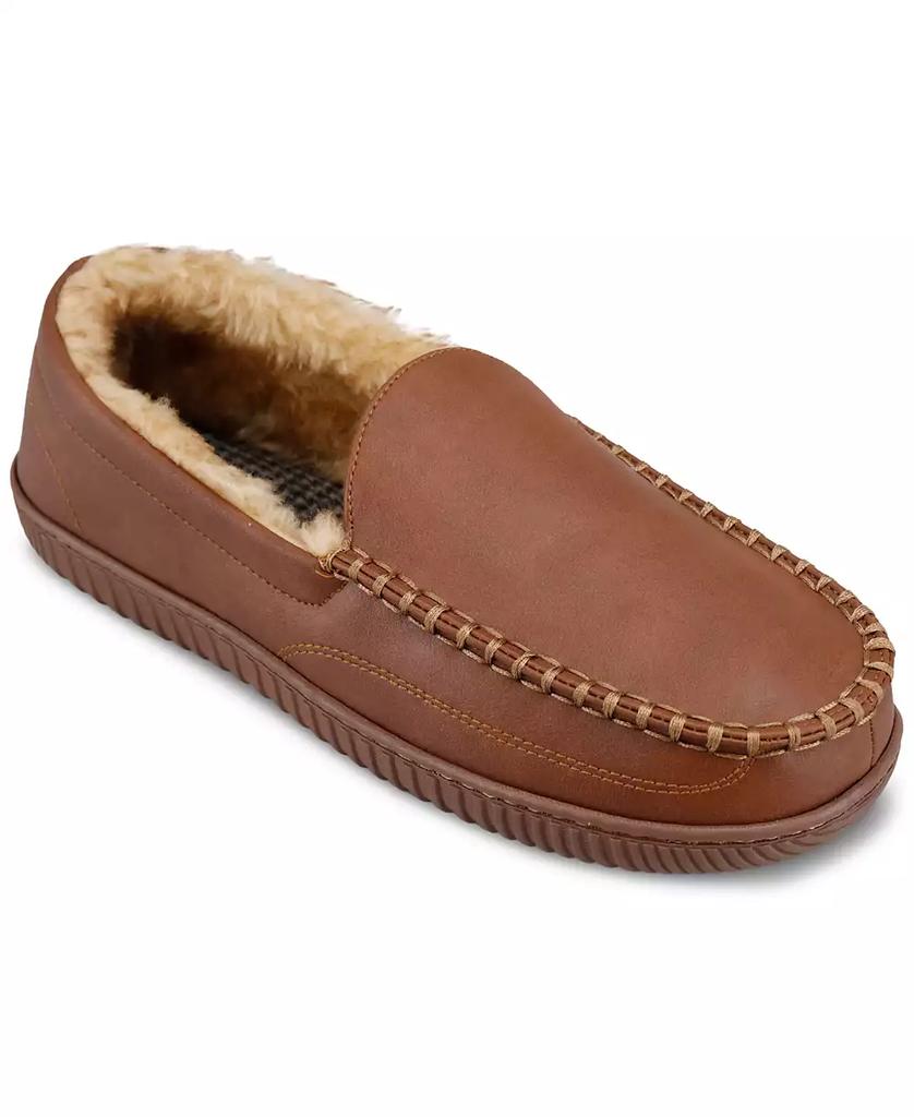 Haggar Men's Smooth Venetian Indoor/Outdoor Slipper