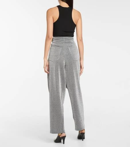 Balmain Lurex®-blend wide-leg pants 3