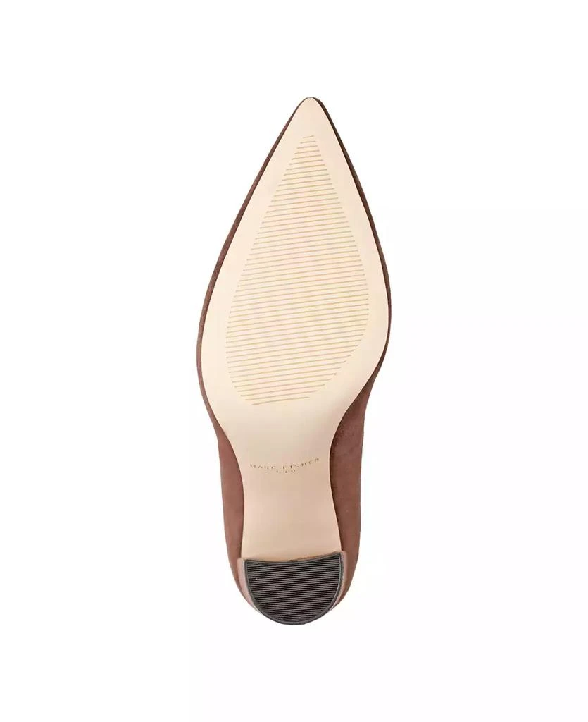 Marc Fisher Women's Abilene Block Heel Pointy Toe Dress Pumps 5