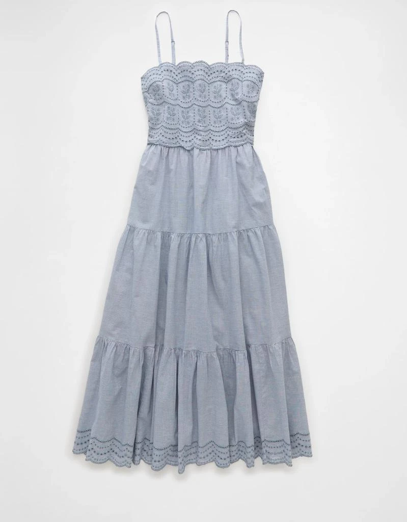 AE AE Scalloped Tiered Midi Dress 3