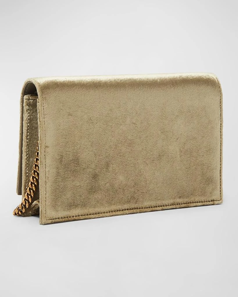Yves Saint Laurent Kate Medium YSL Wallet on Chain in Velvet 6