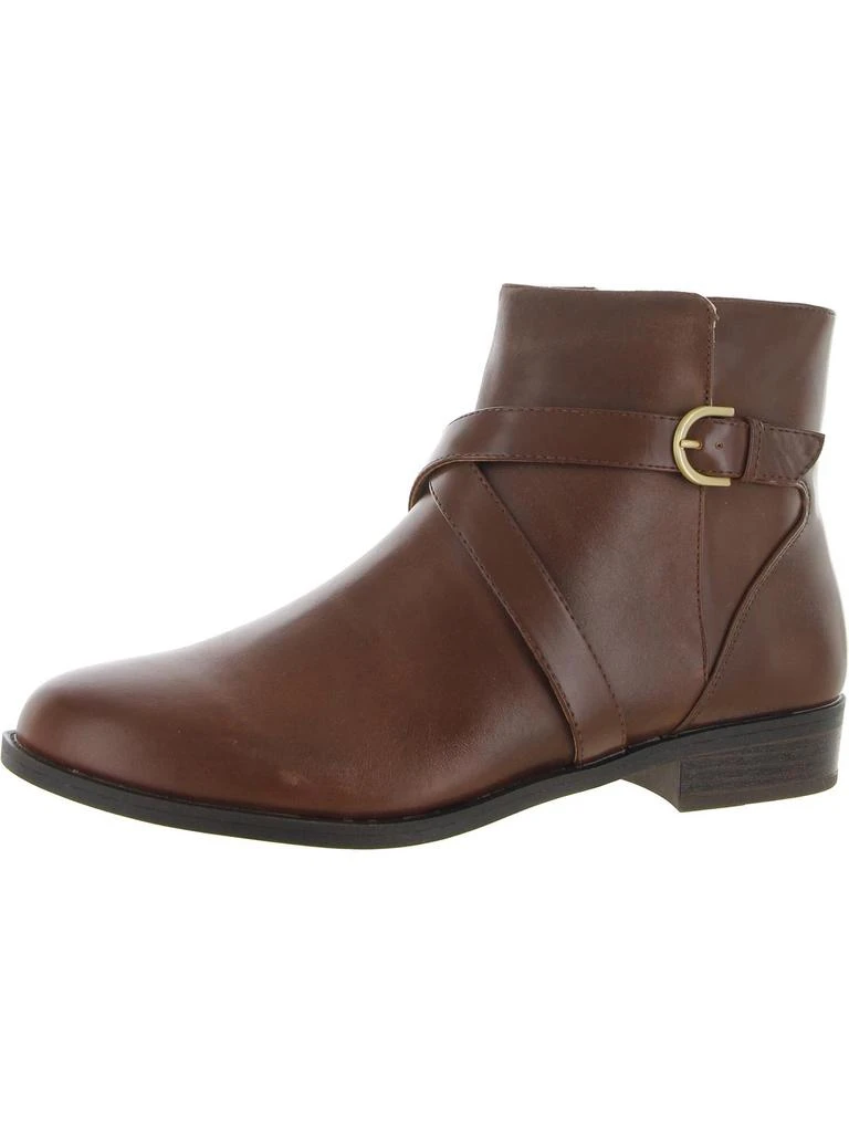 Rockport Vicky Womens Leather Almond Toe Ankle Boots 1