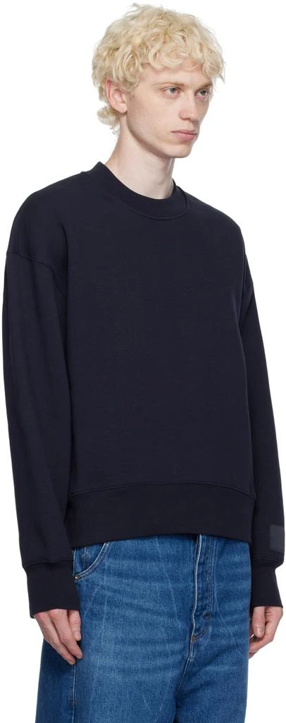 AMI Navy Crewneck Sweatshirt 2