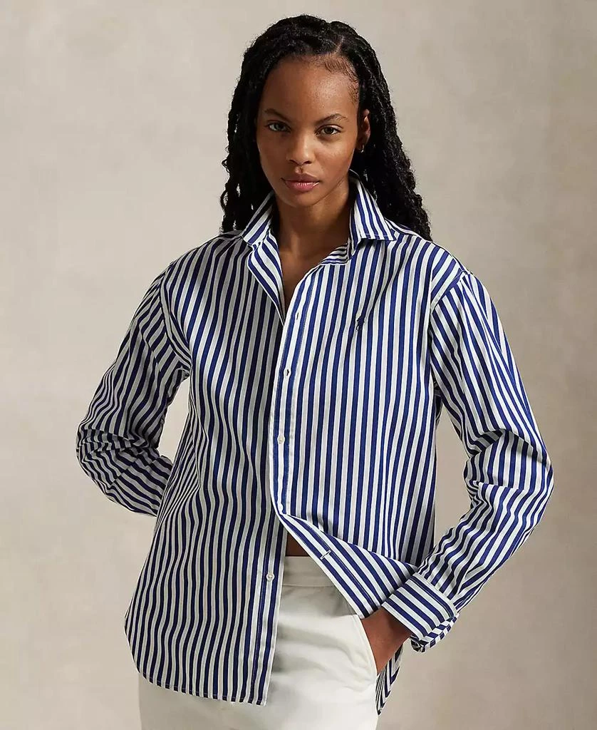 Ralph Lauren Women's Relaxed-Fit Striped Cotton Shirt 1