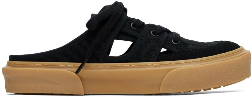 BOTH Black Paste Cut-Out Sneakers 1