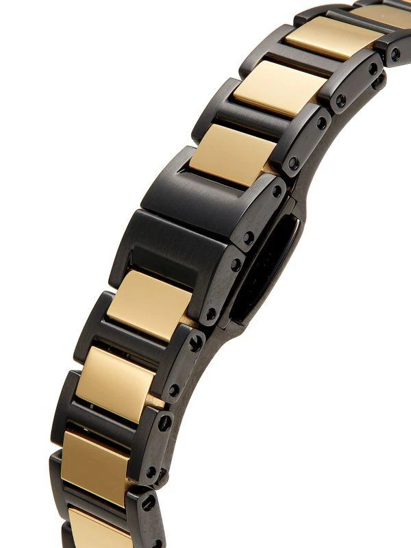 Fendi Forever Fendi 19MM Two Tone Stainless Steel Bracelet Watch 4