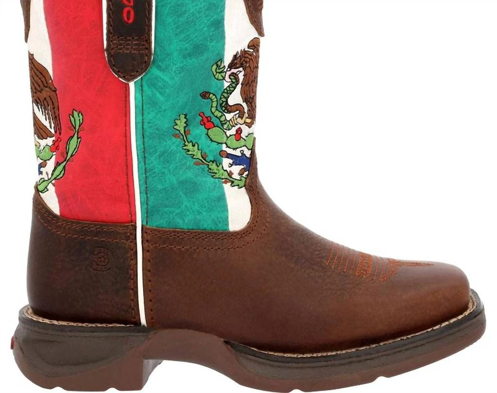 Durango Boots Durango Boots - Boy
s Tricolor Lil
 Rebel Mexican Flag Western Boot