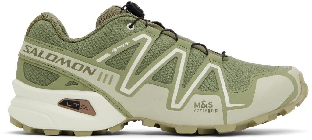 Salomon Khaki Speedcross 3 GORE-TEX Sneakers 1