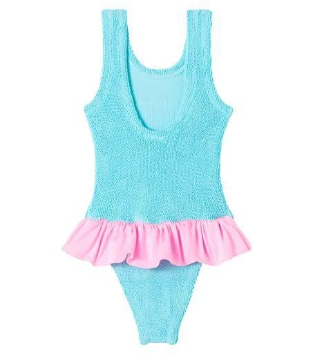 Hunza G Kids Baby Denise ruffled swimsuit 2