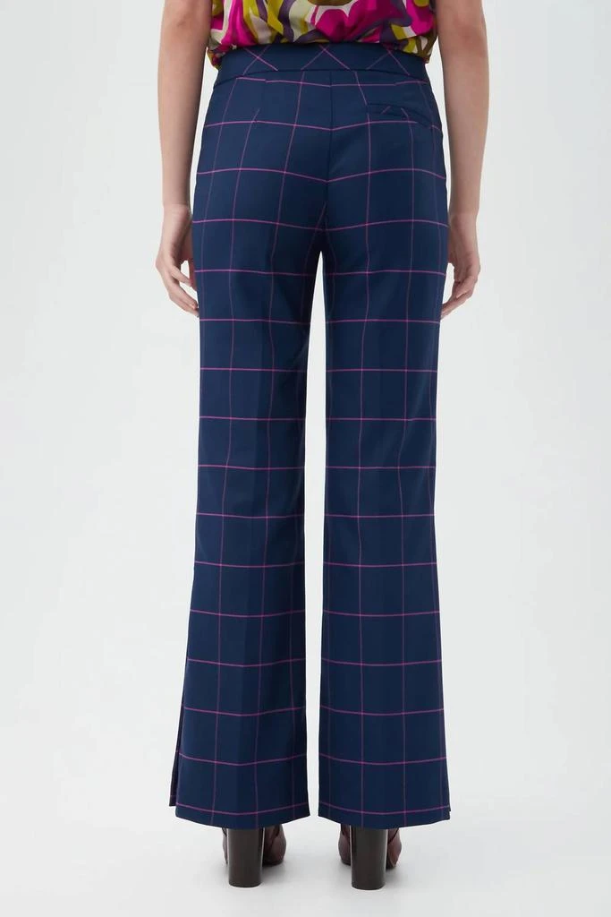 Trina Turk Rockefeller Center Pants In Ink/trina Pink 4