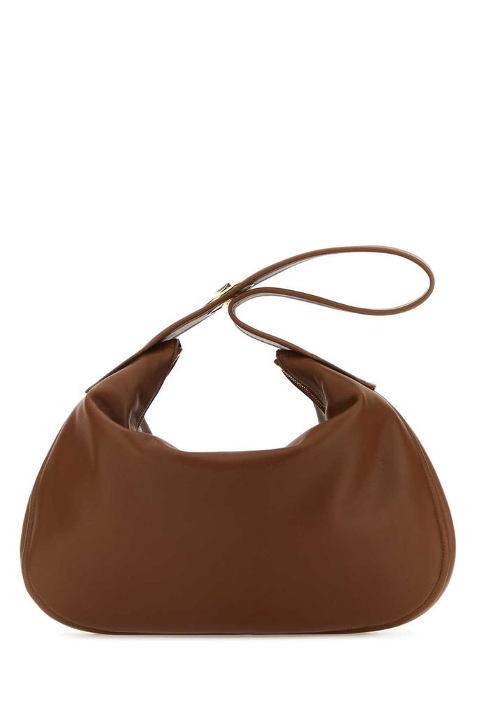 Valentino Two-tone calf hair and leather 9TO5 shoulder bag