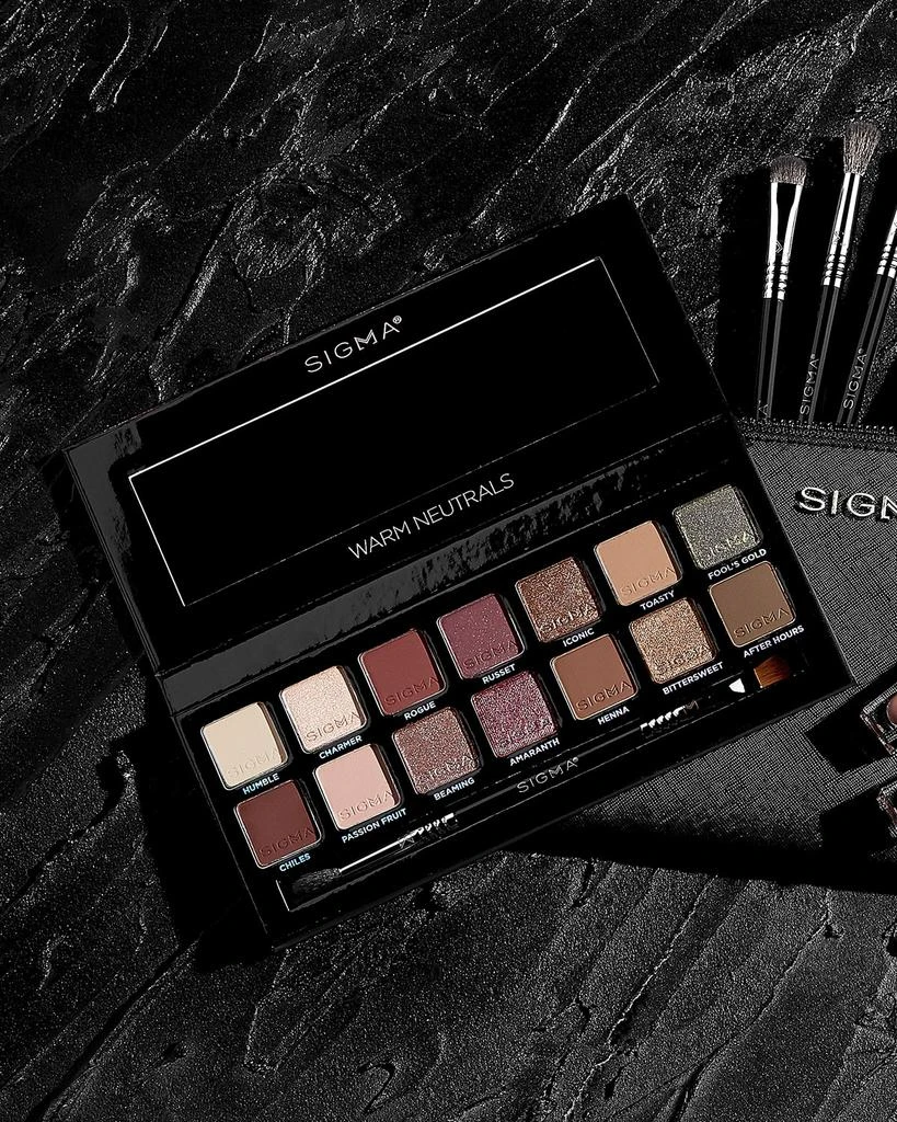 Sigma Beauty Warm Neutrals Eyeshadow Palette 4