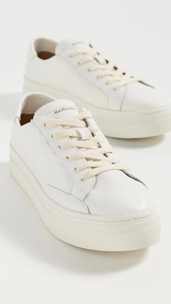 Soludos Ibiza Platform Leather Sneakers 3