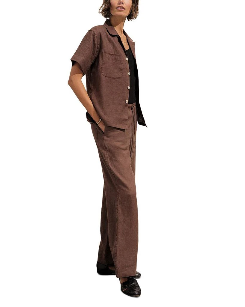 Buck Mason Crosshatch Linen Easy Pants 3
