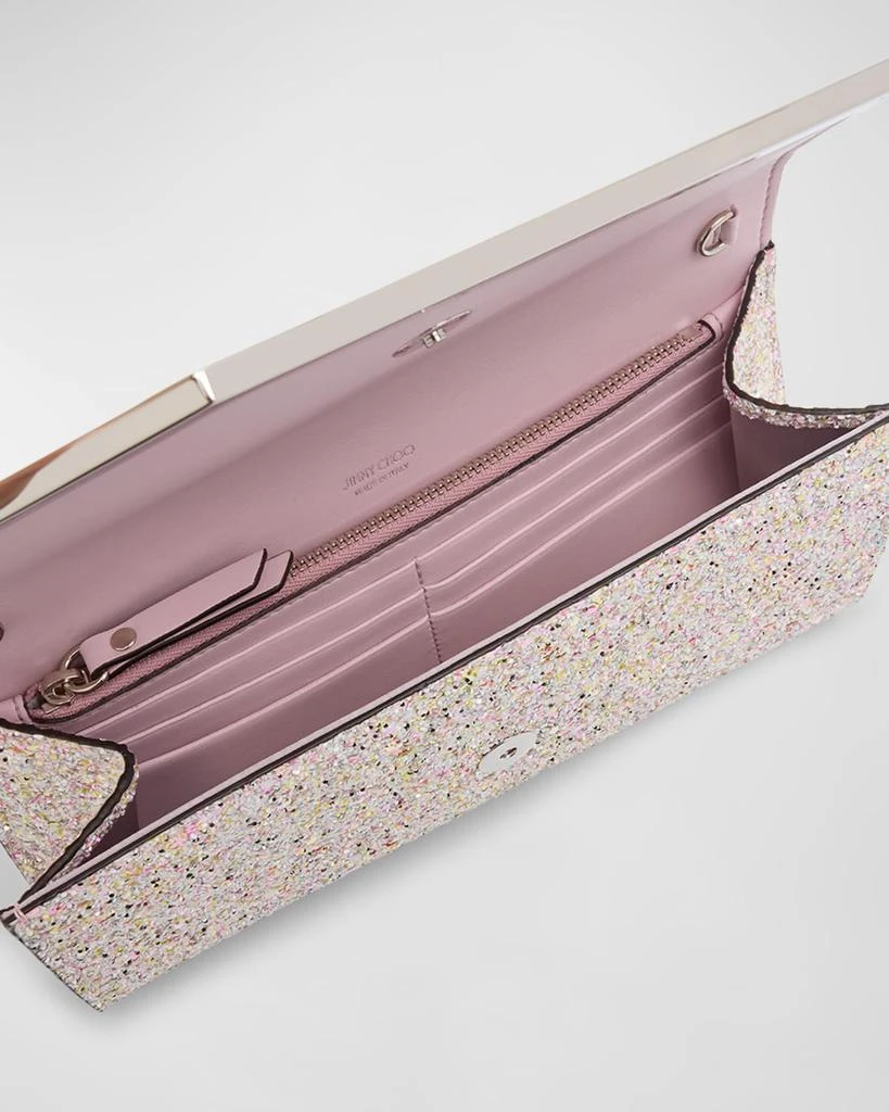Jimmy Choo Emmie Flap Sequin Clutch Bag 3