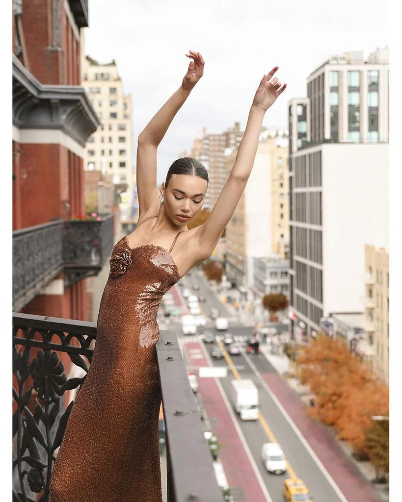 French Connection Beatrice Sequined Gown 7