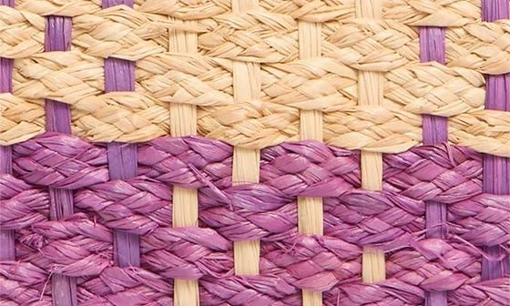 LSPACE Charlie Stripe Woven Straw Bag 7