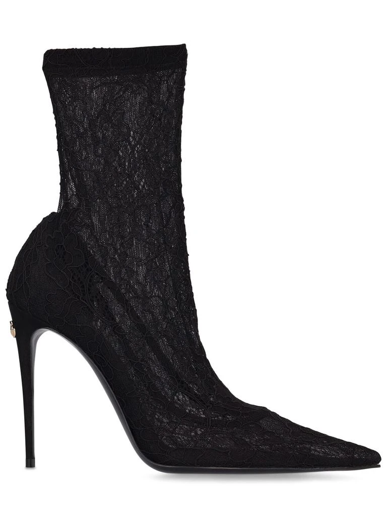 Dolce & Gabbana 105mm Lollo Lace Heels 1