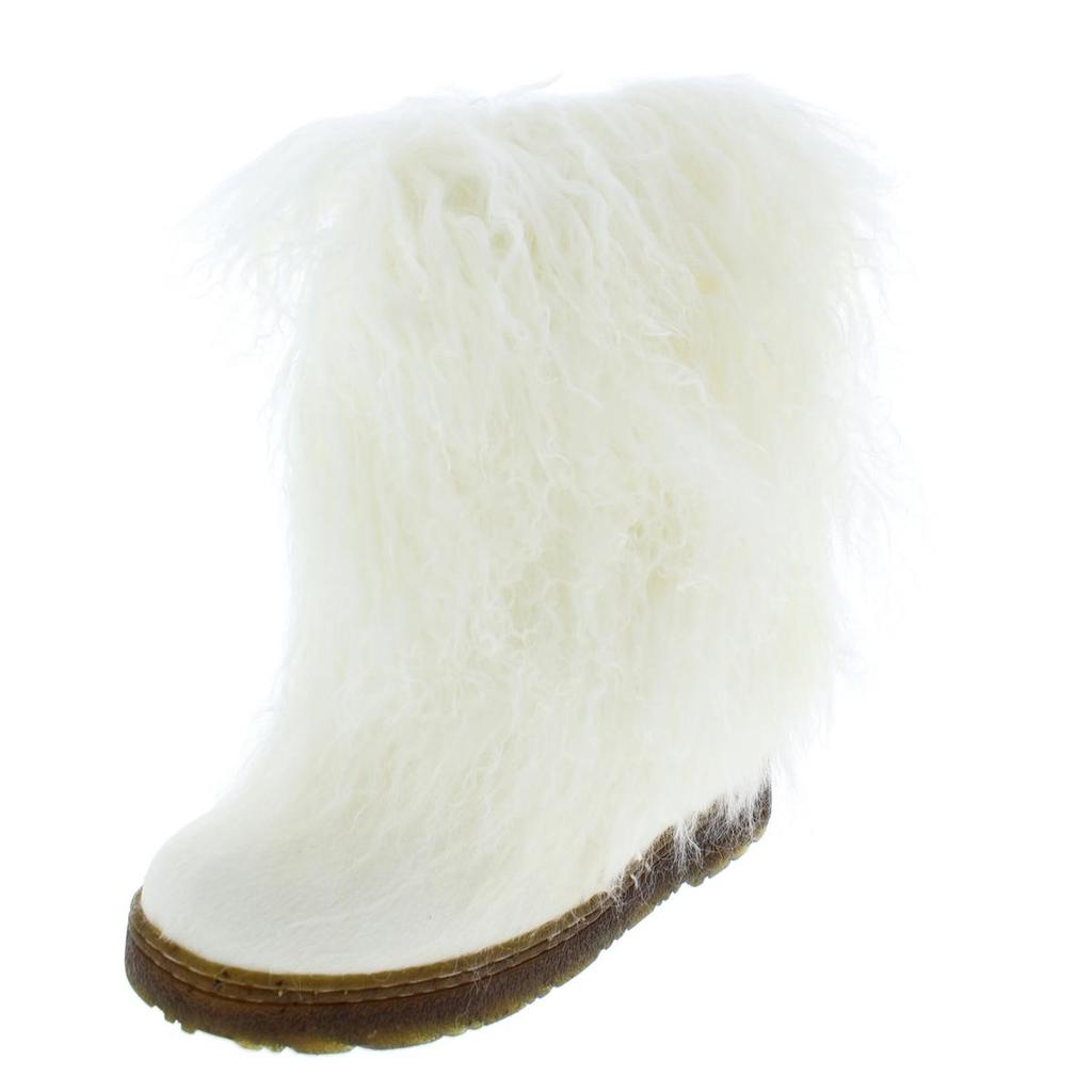 Bearpaw Boetis II Womens Fur Wool Lined Mid-Calf Boots