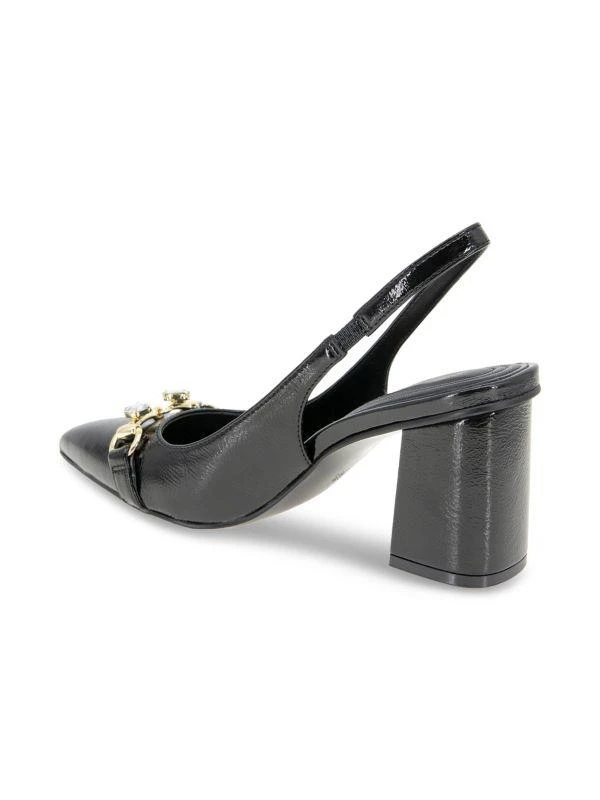 BCBG Gardin Embellished Slingback Bit Pumps 2