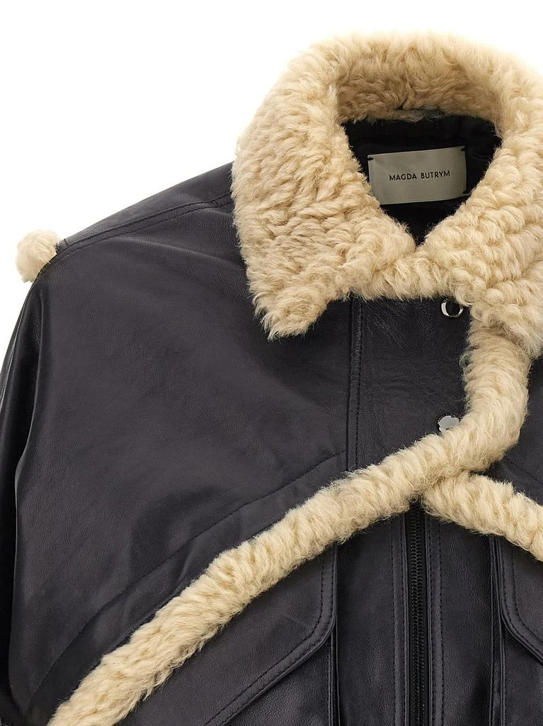 Magda Butrym Magda Butrym Shearling Bomber Jacket 3