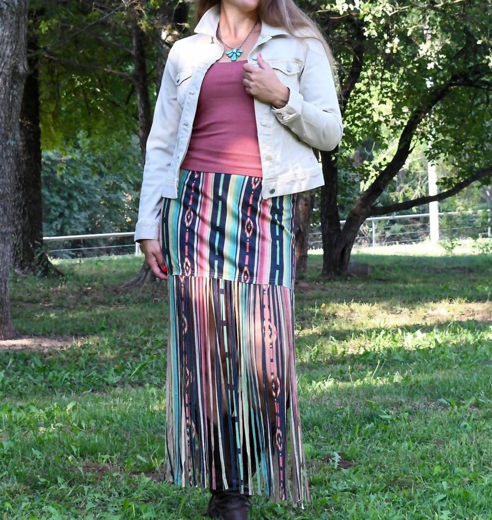 Scully Rio Rancho Skirt In Multi