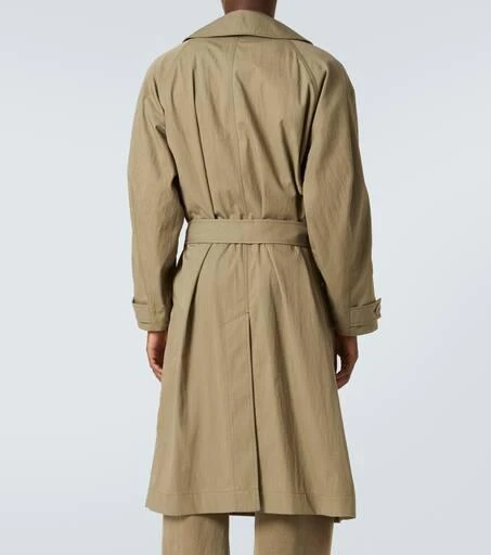 Lemaire Tibetan cotton-blend trench coat 4