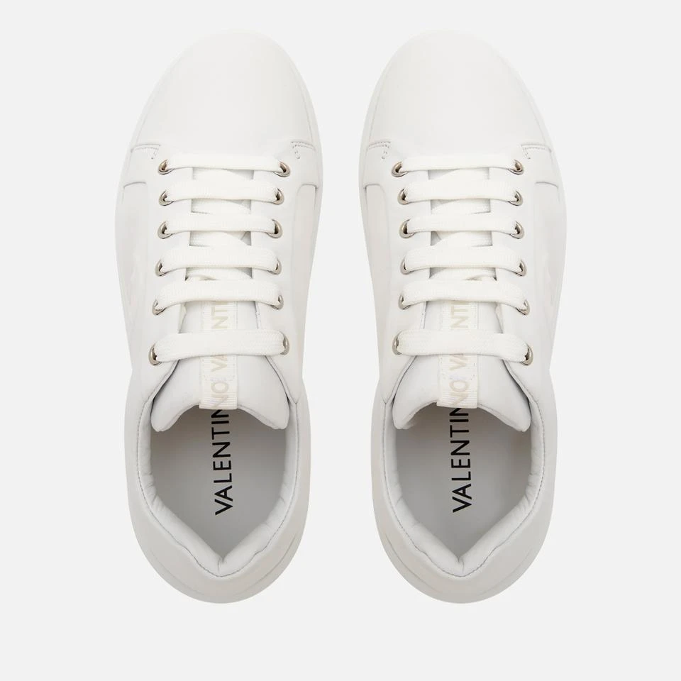 Valentino VALENTINO WOMEN'S REY LEATHER FLATFORM TRAINERS 3
