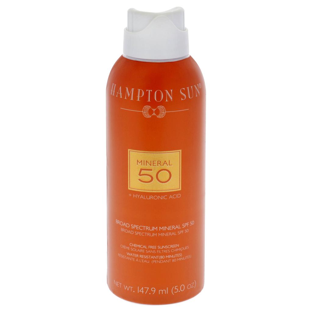 Hampton Sun Mineral Plus Hyaluronic Acid SPF 50 by  for Unisex - 5 oz Sunscreen