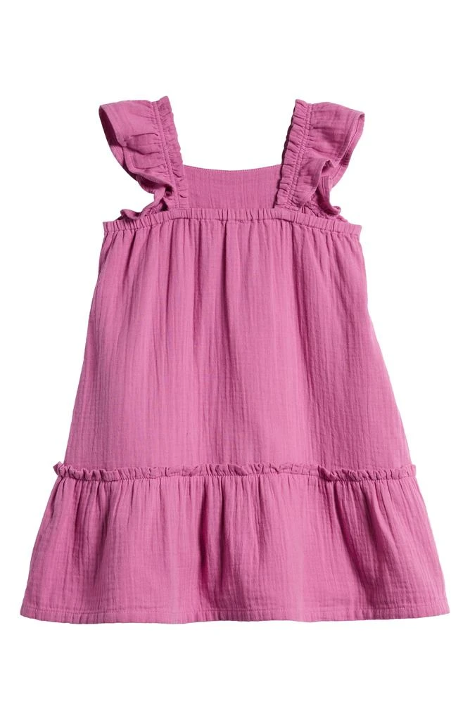 Tucker + Tate Kids' Flutter Sleeve Tiered Dress 2