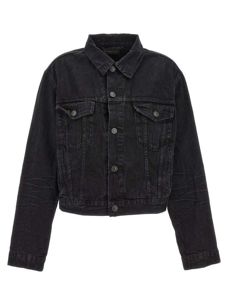 Balenciaga Balenciaga Slim Fit Denim Jacket 1