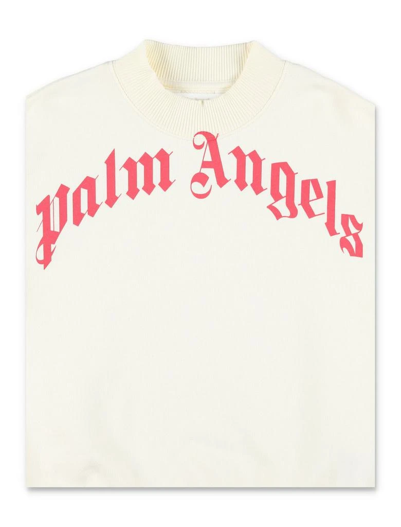 Palm Angels Palm Angels Kids Logo Printed Crewneck Sweatshirt 3