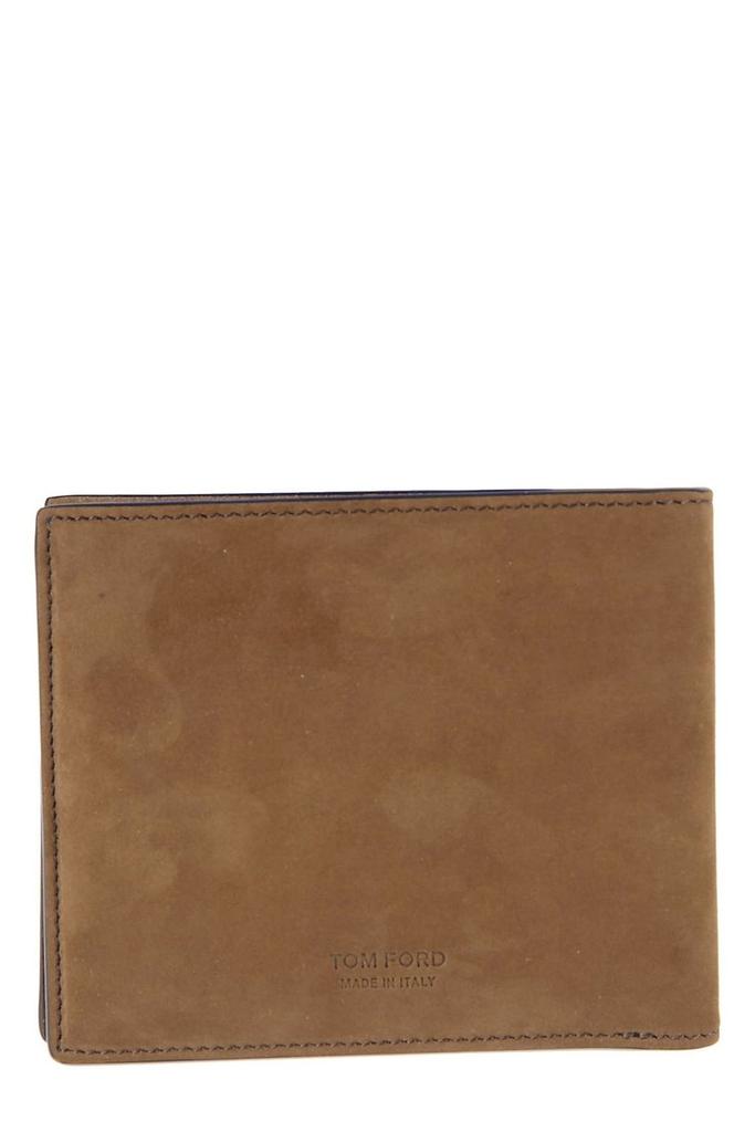 Tom Ford Tom Ford Logo Debossed Bi-Fold Wallet
