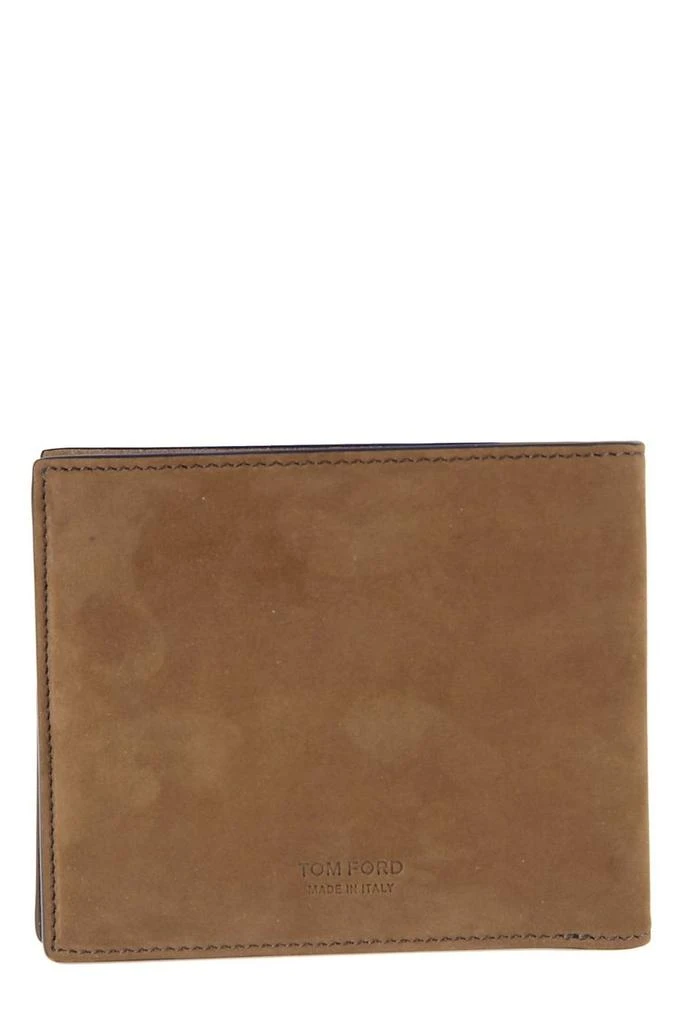 Tom Ford Tom Ford Logo Debossed Bi-Fold Wallet 2