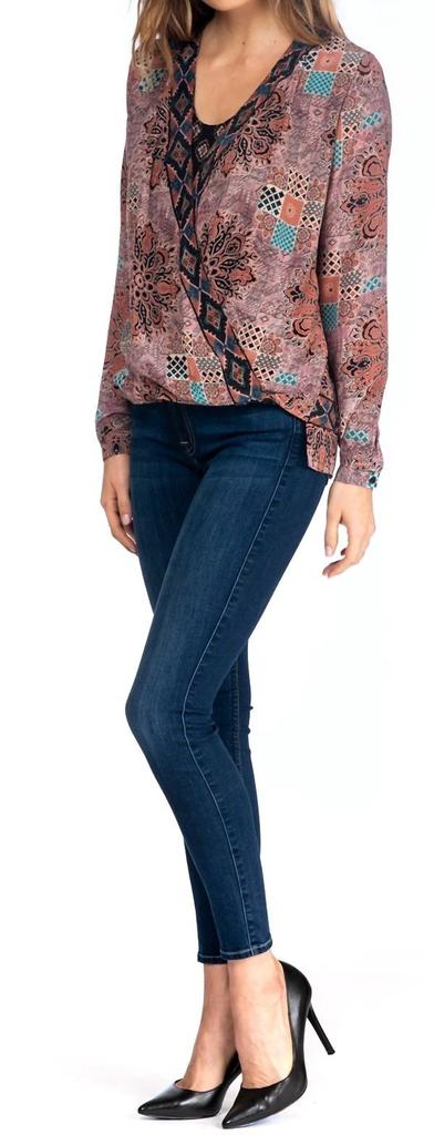 Tolani Christina Top In Blush