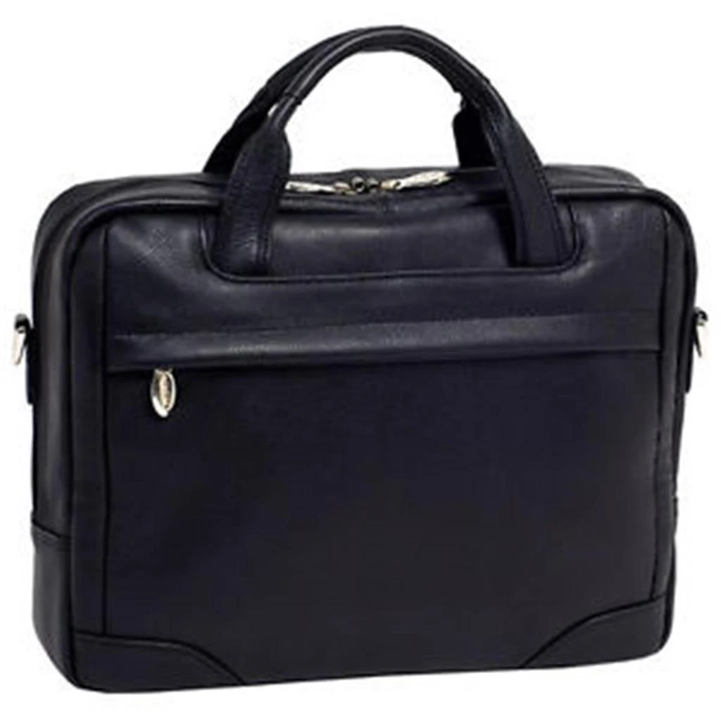 McKleinUSA McKlein 15485 Black Bronzeville Medium Laptop Briefcase