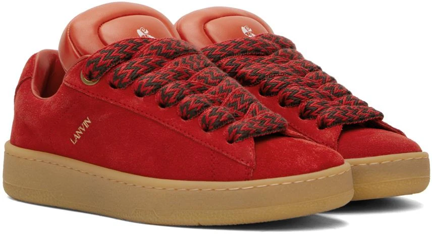 Lanvin Red Future Edition P24 Curb Lite Sneakers 4