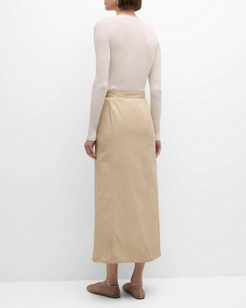 ADEAM Marta Long Wrap Skirt 4