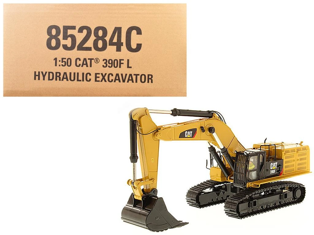 Diecast Masters CAT Caterpillar 390F LME Hydraulic Tracked Excavator with Operator "Core Classics" Series 1/50