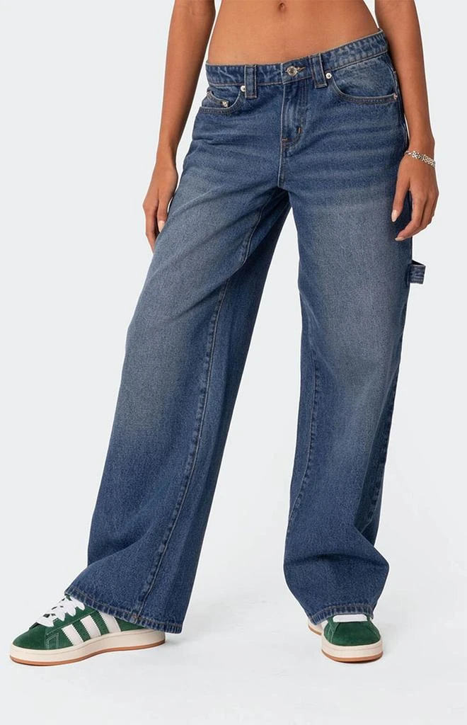 Edikted Carpenter Low Rise Jeans 2