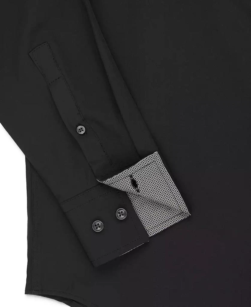 ConStruct Men's Slim-Fit Solid Performance Stretch Cooling Comfort Dress Shirt 5